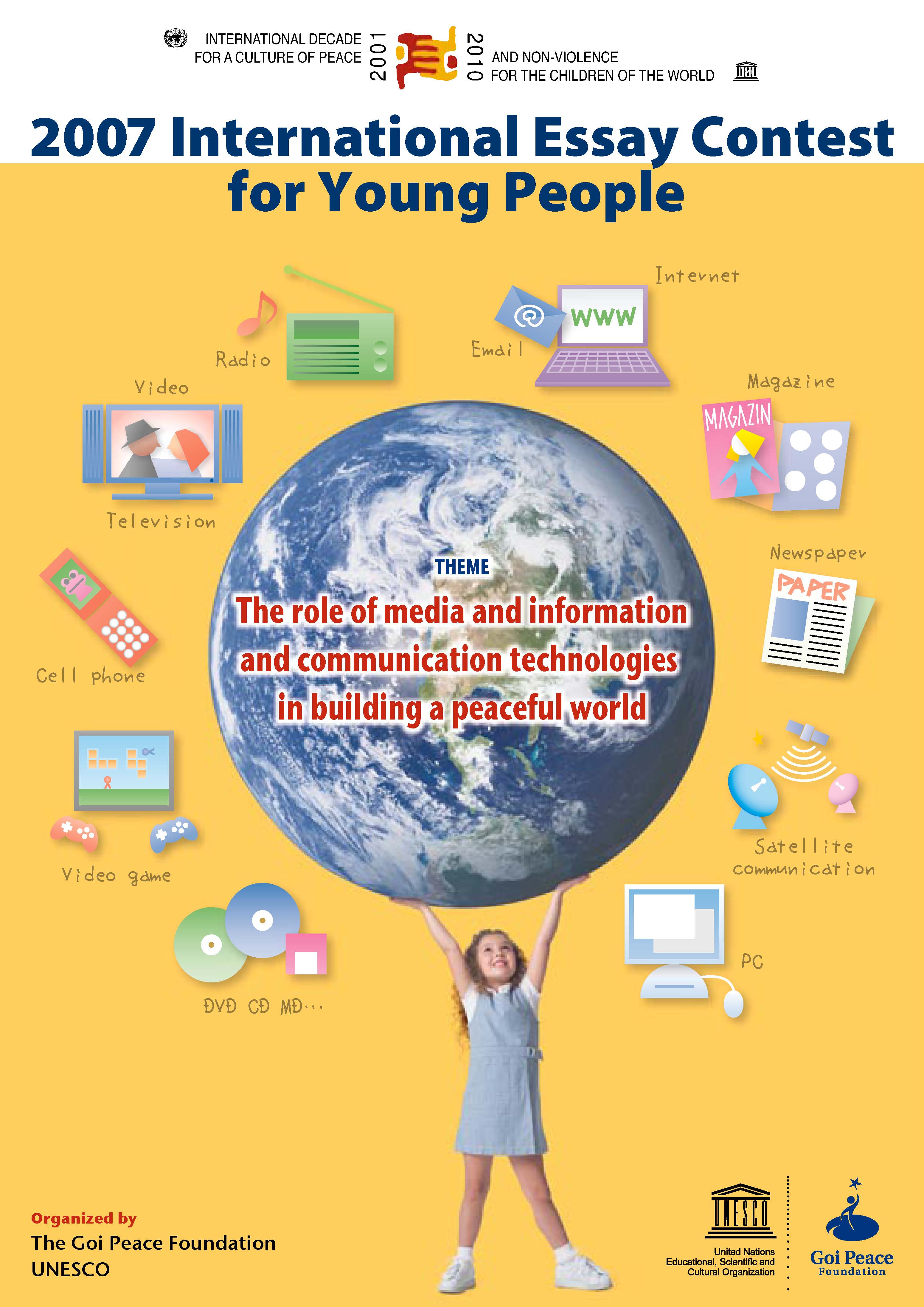 essay about youth creating peaceful future